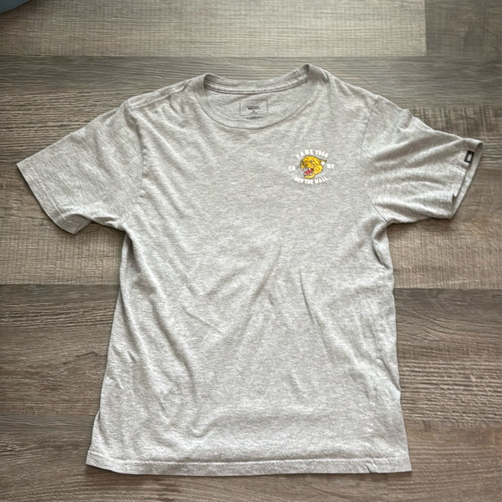 Gray vans shirt